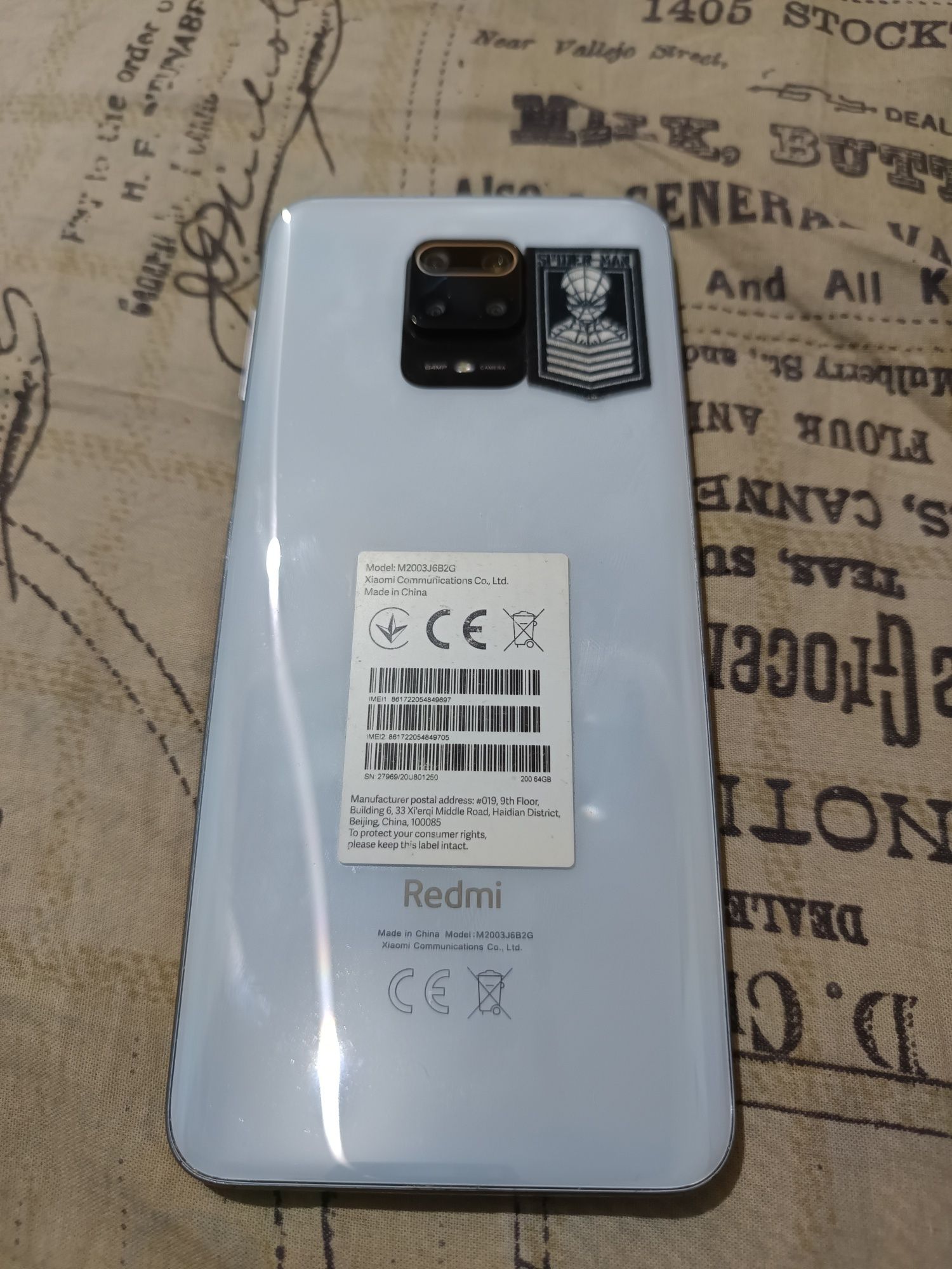 Xiaomi Redmi Note 9 Pro 64GB 6GB RAM Dua