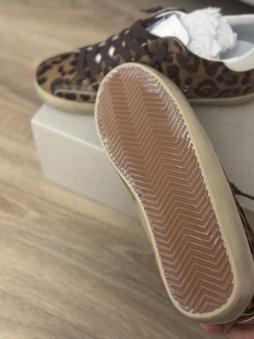 Golden goose  sneakers animal print