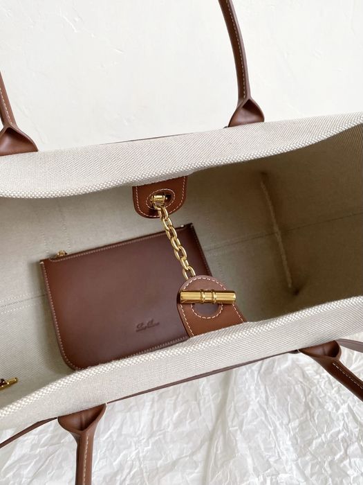 Geanta Loro Piana shoper, tip Premium