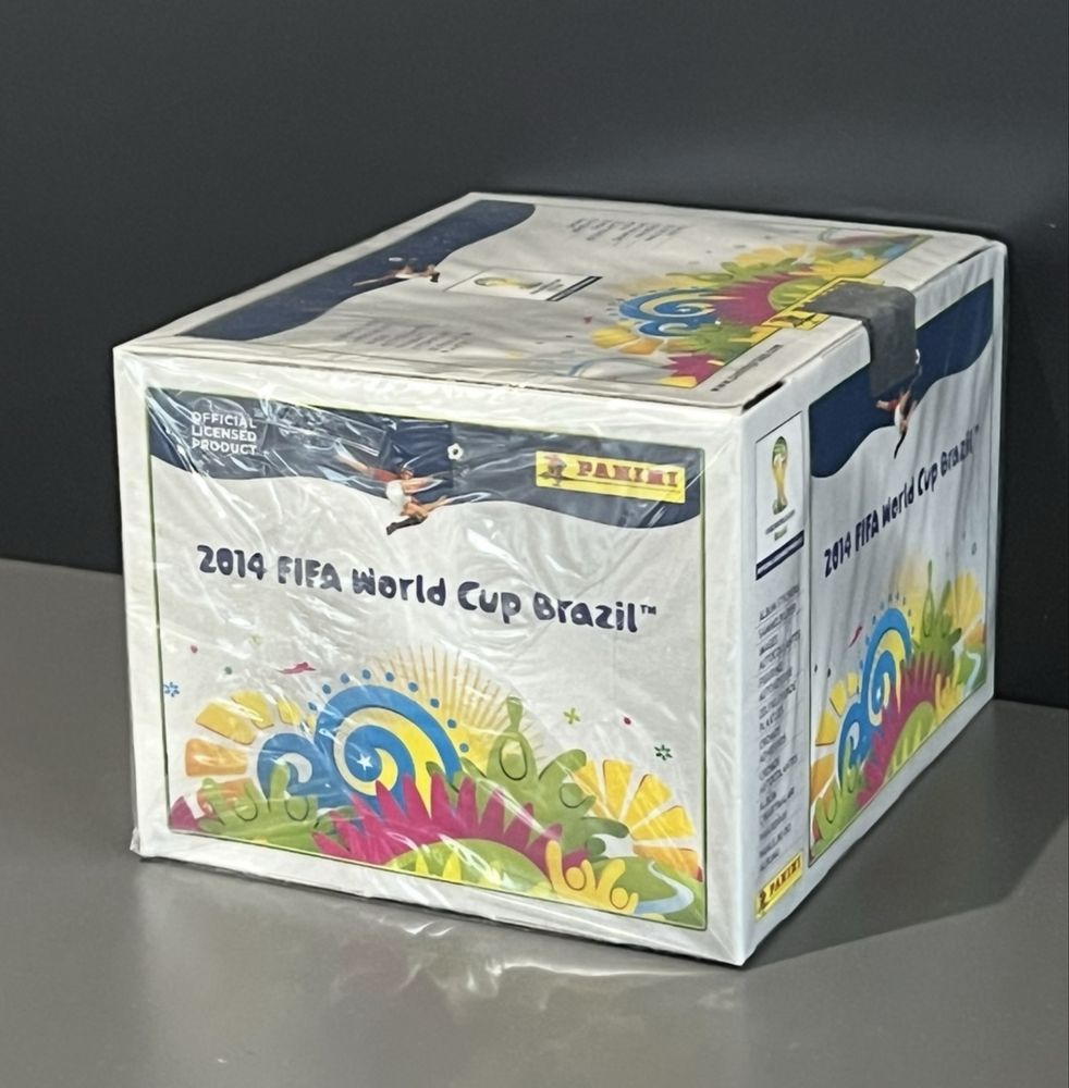 Panini World Cup 2010 2014 Euro 2012 cutii sigilate 100 plicuri