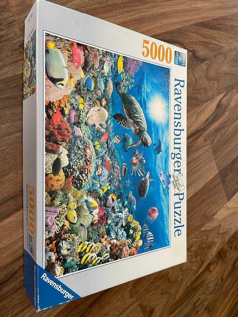 Puzzle Ravensburger - Adancul marii 5000 piese (ansamblat 1 sg data)