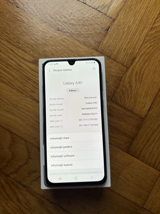 Samsung Galaxy A40 de 64 Gb Dual White