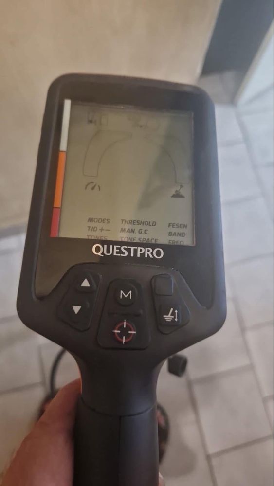 Металотърсач questpro металодетектор