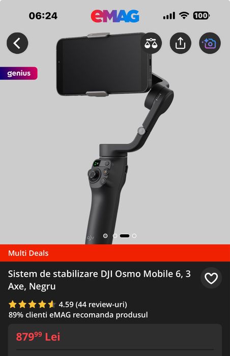 DJI Osmo 6 ca nou