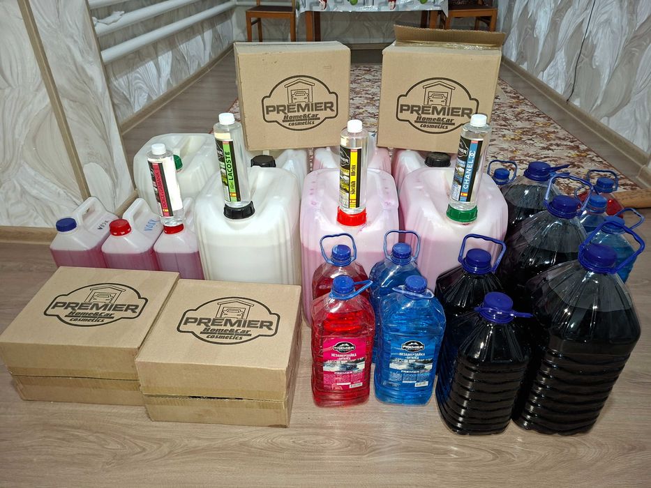 Avtomobil yuvish vositalari va cosmetilalari  Средства для автомойки