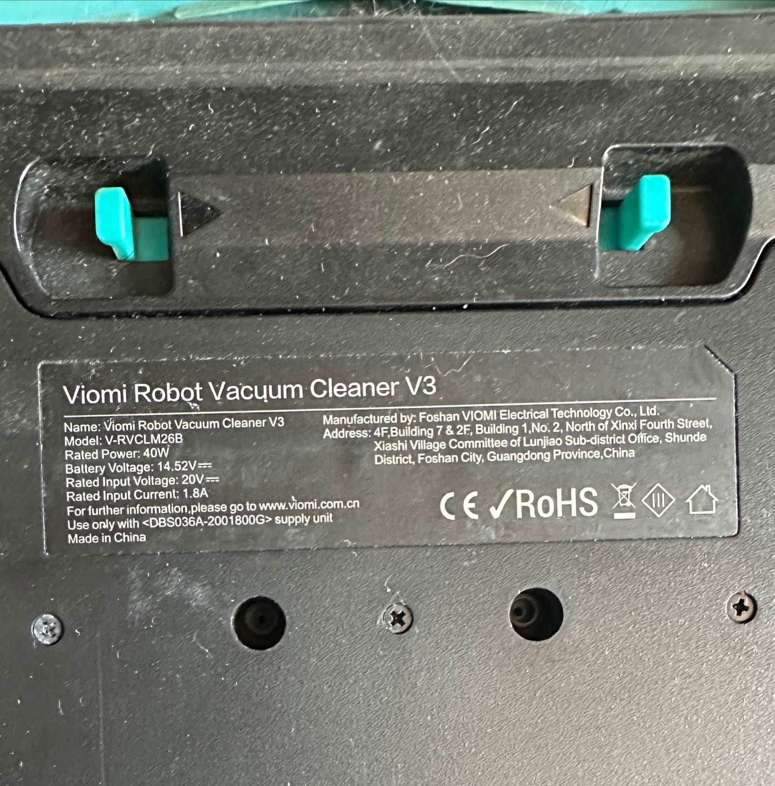 Робот пылесос Viomi Cleaning Robot V3