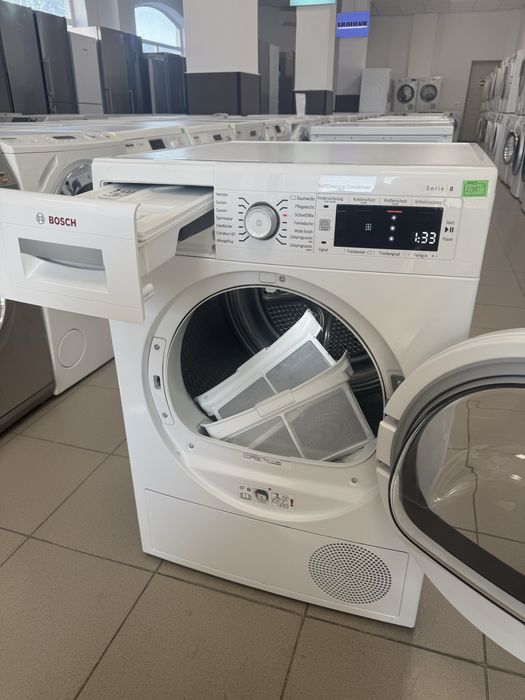 Bosch Serie 8 uscător cu pompa de caldura  – PREMIUM A+++