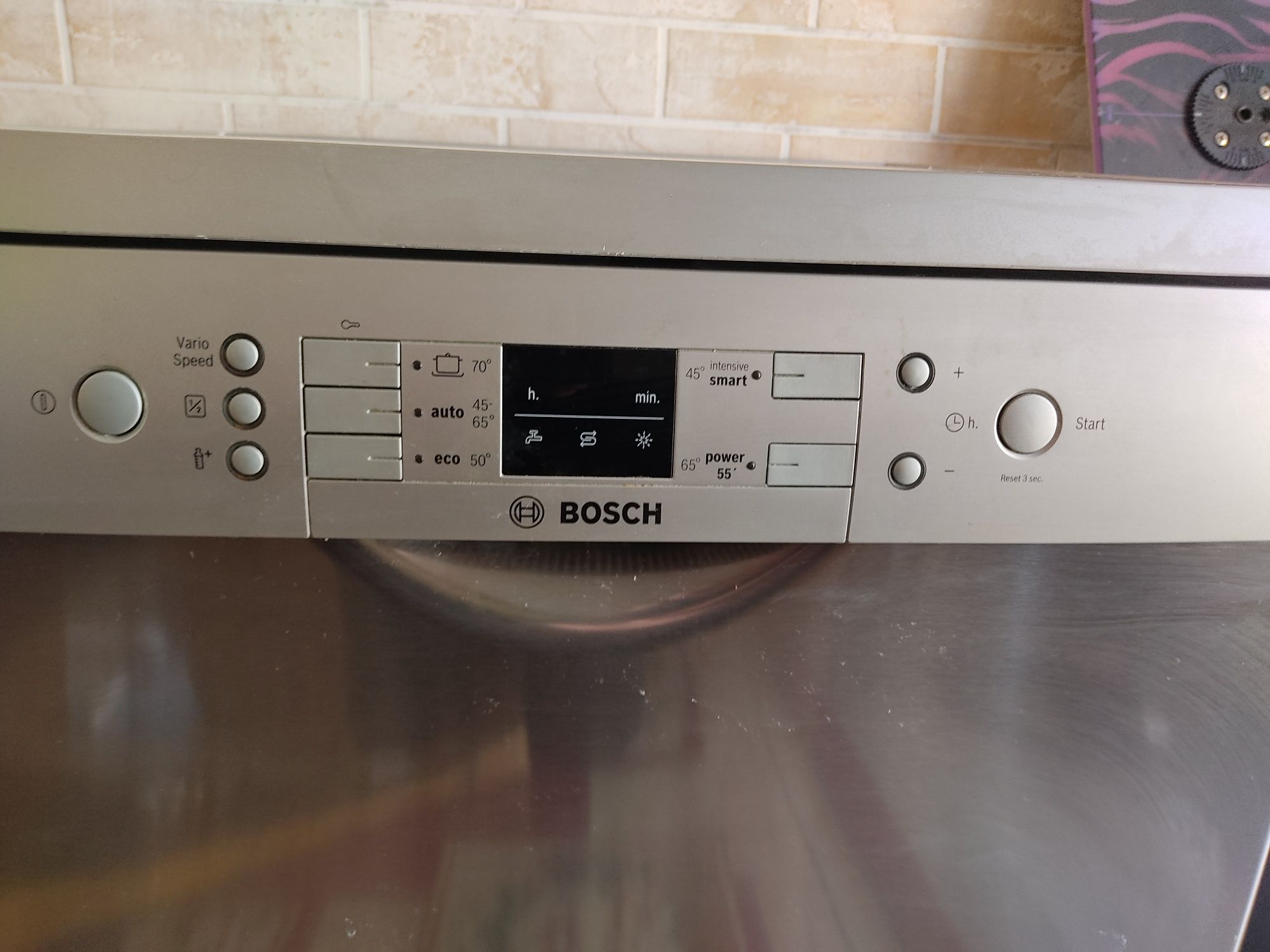 Посудомойка Bosch серебристый