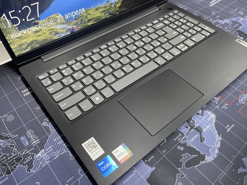 Ноутбук Lenovo V15-Core i5-1135G7/8GB/SSD256GB/Iris Xe/