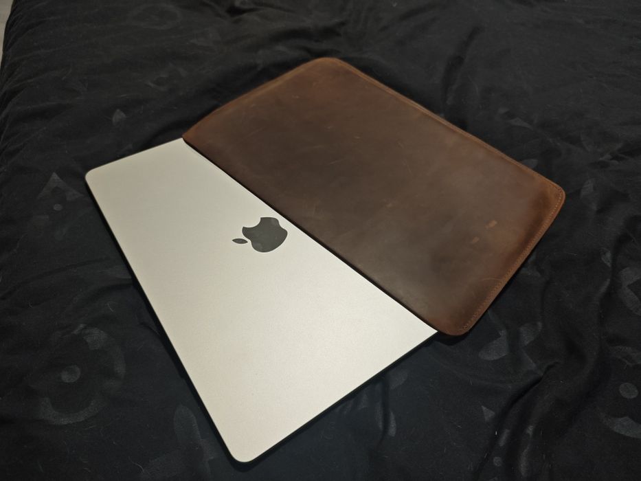 Чехол MacBook 13, кожа crazyhorse