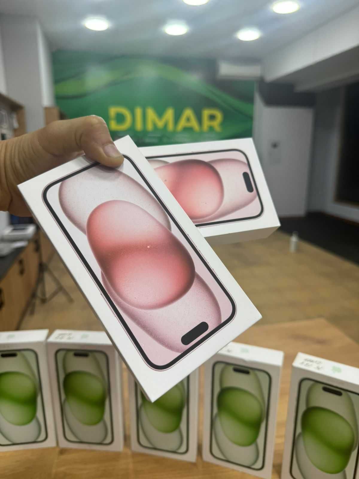 Смартфон Apple iPhone 15 256G Pink В алматы акция низкая цена на Айфон