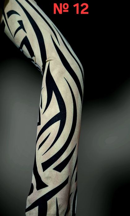 Имитация на истински татус тип наколенка/налакътник-универсален размер