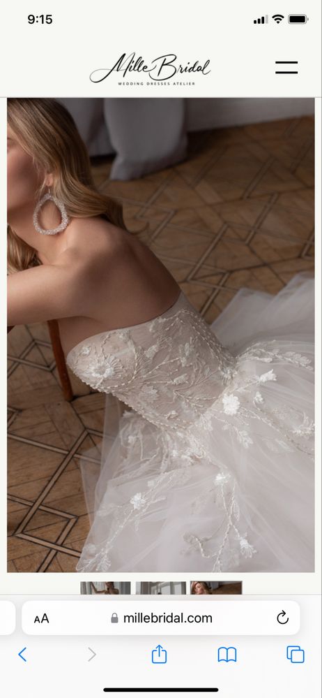 Булчинска / Сватбена рокля Mille Bridal Gabbiano