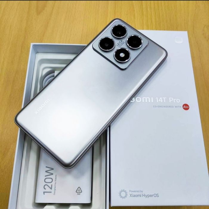 Xiaomi 14T Pro Titan Gray rangi yangidek turibti