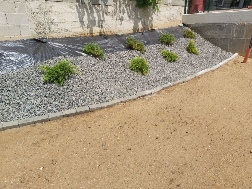 Piatra ornamentala gri antracit  sort pt drum parcare gradina