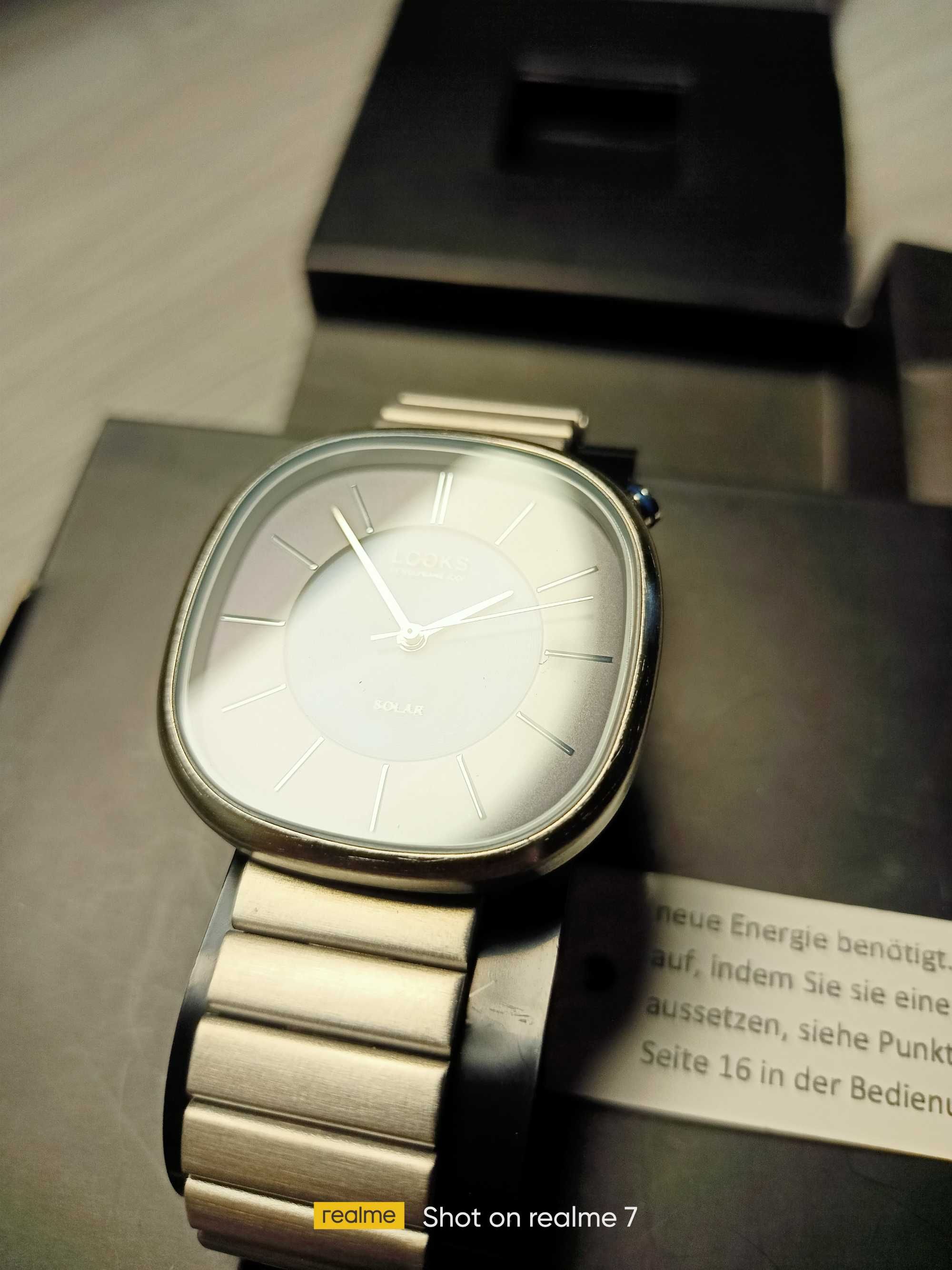 Мъжки соларен ръчен часовник Looks By Wolfgang Joop
