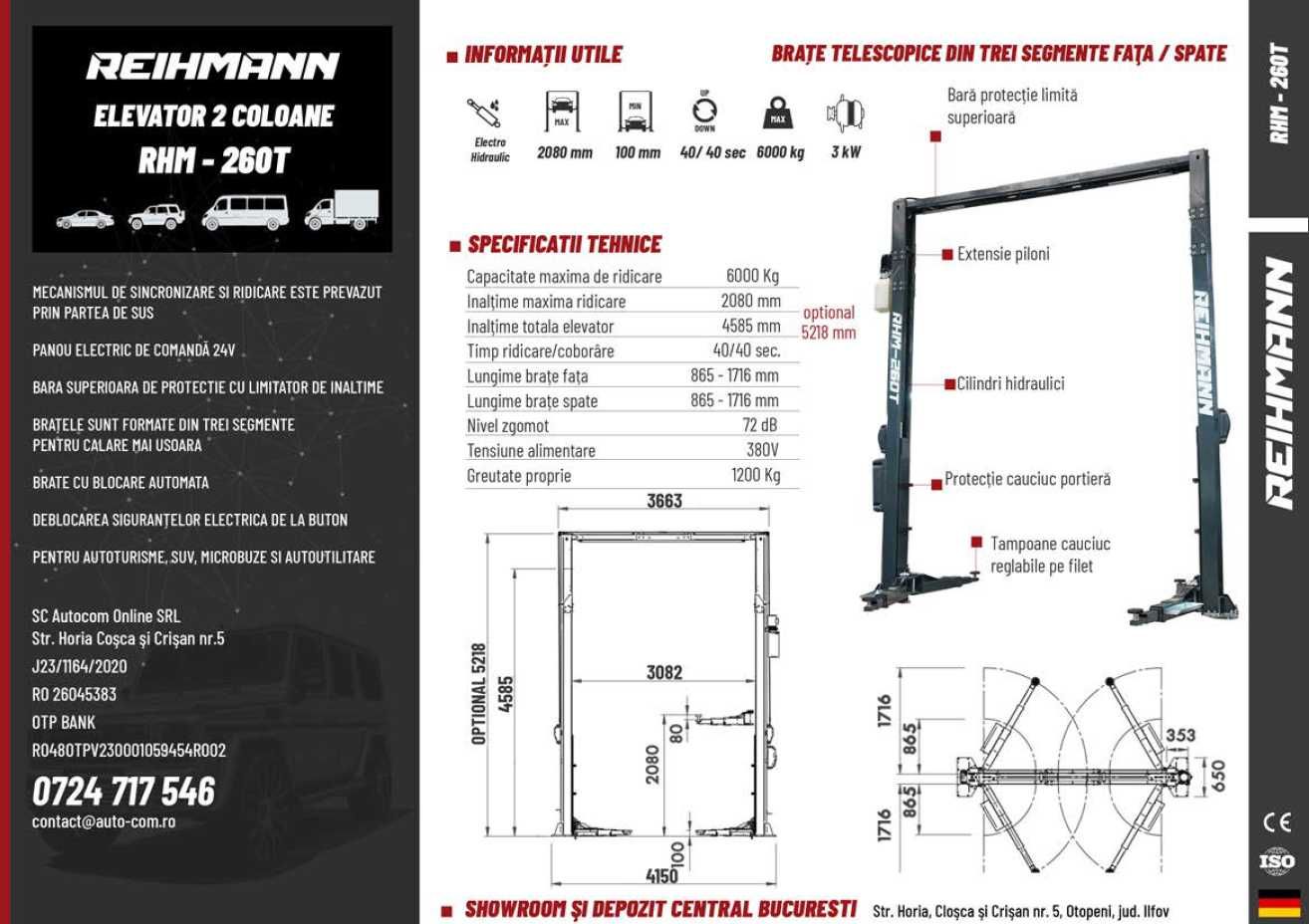 OFERTA PROMOTIONALA !!! Elevator 6 tone / Reihmann - RHM 260T