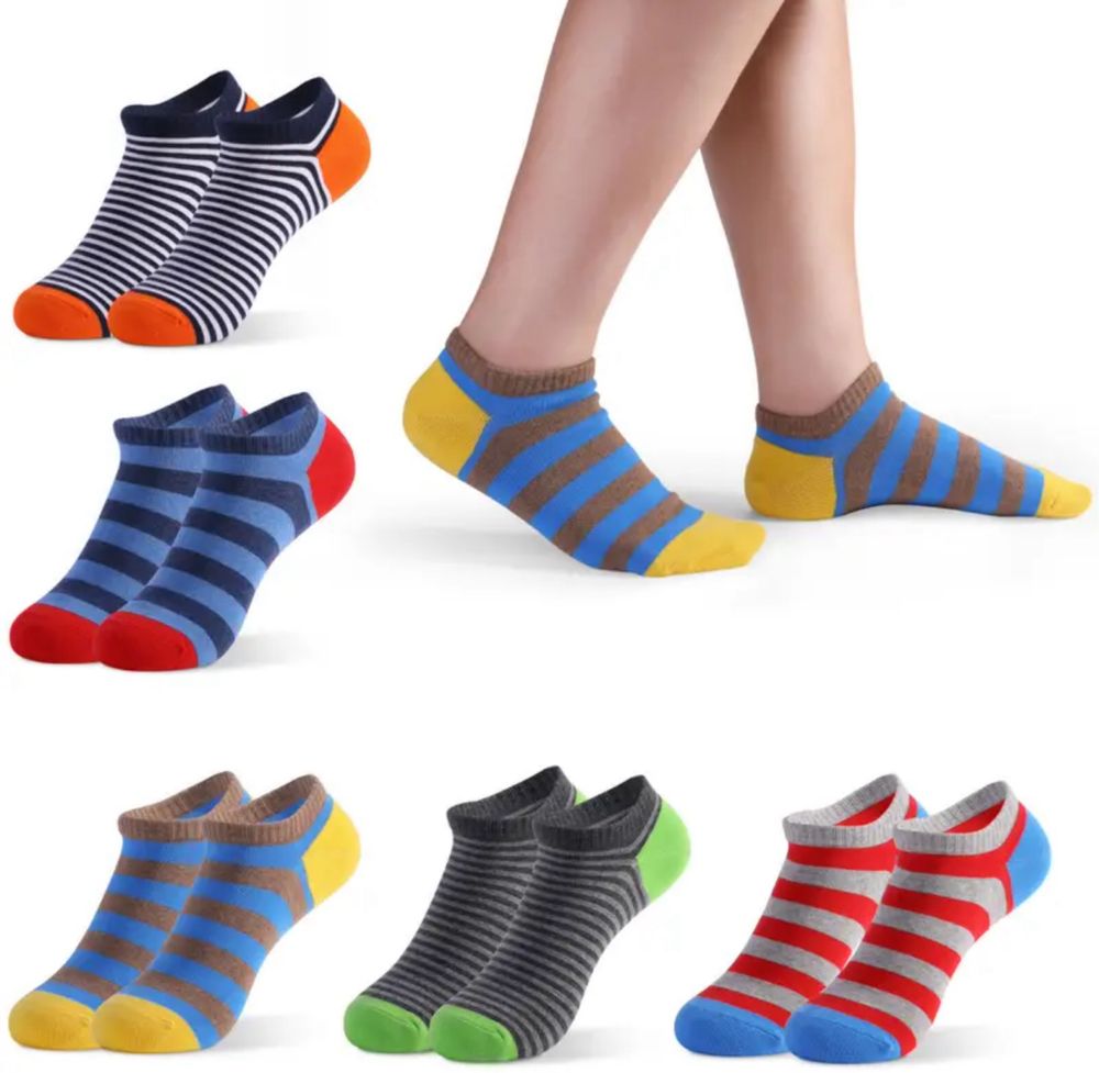 Мужские носки разноцветные