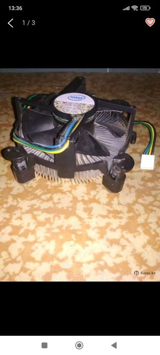 Кулер (вентилятор) для процессоров Intel