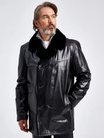 Мужские кожаные пальто