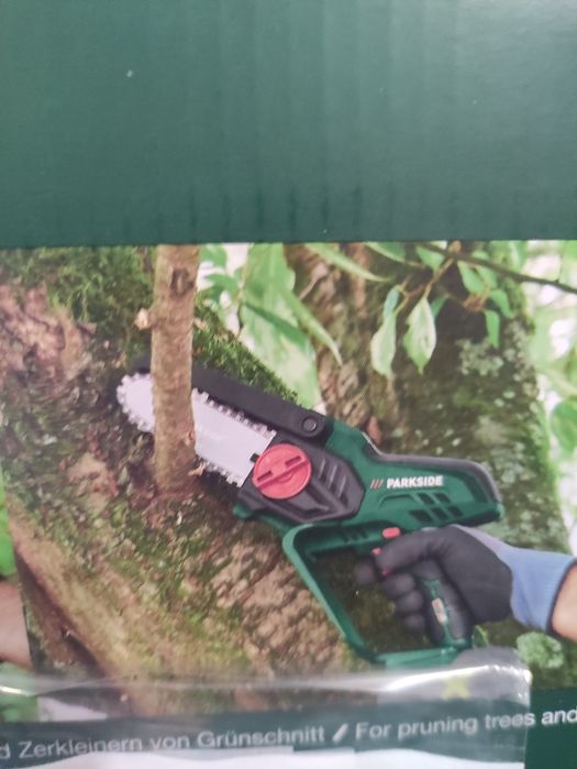 Mini drujba ferastrau pe acumulator de 20 V Parkside