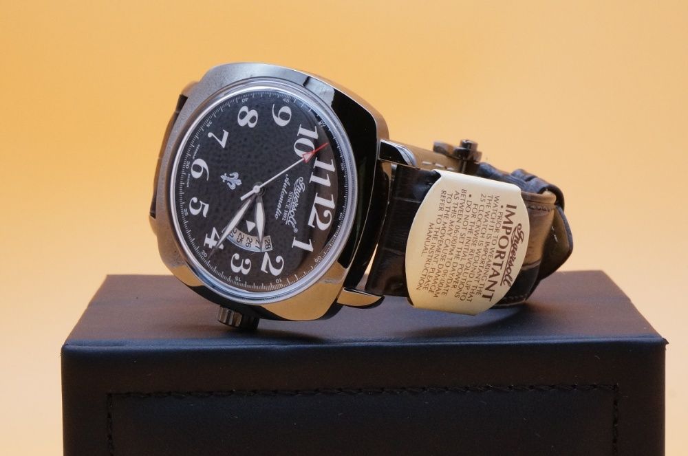 Ceas Barbatesc "Ingersoll IN1002BBK Black Jack" Analog Automatic