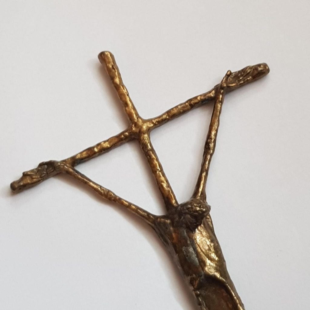 crucifix e.huber bronz