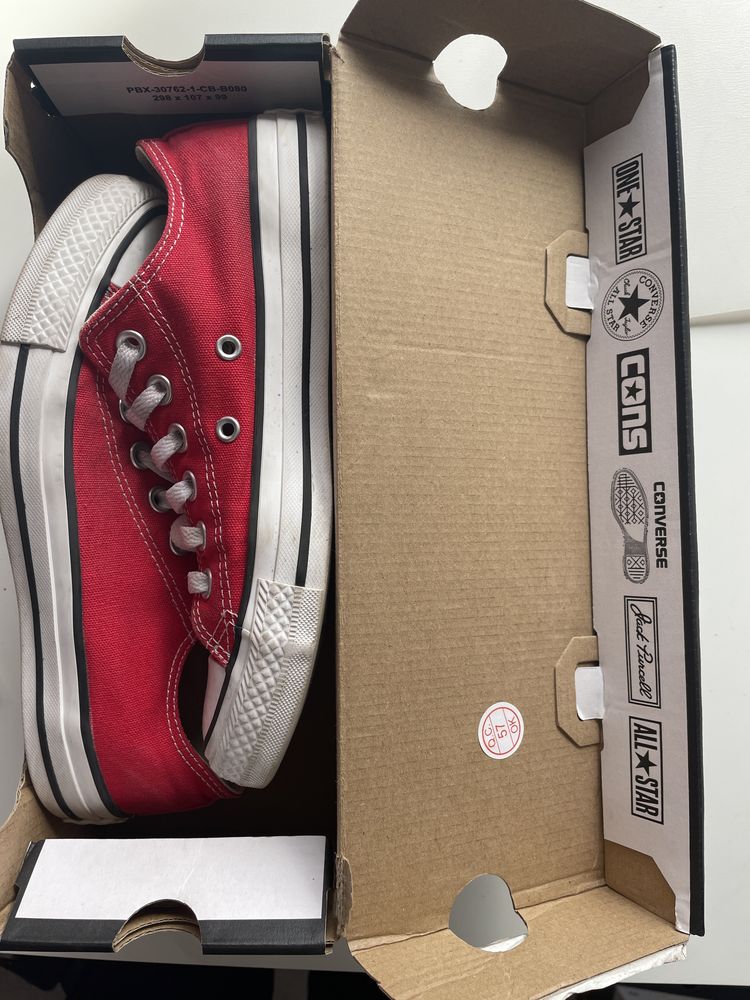 Converse chuck taylor all star ox red