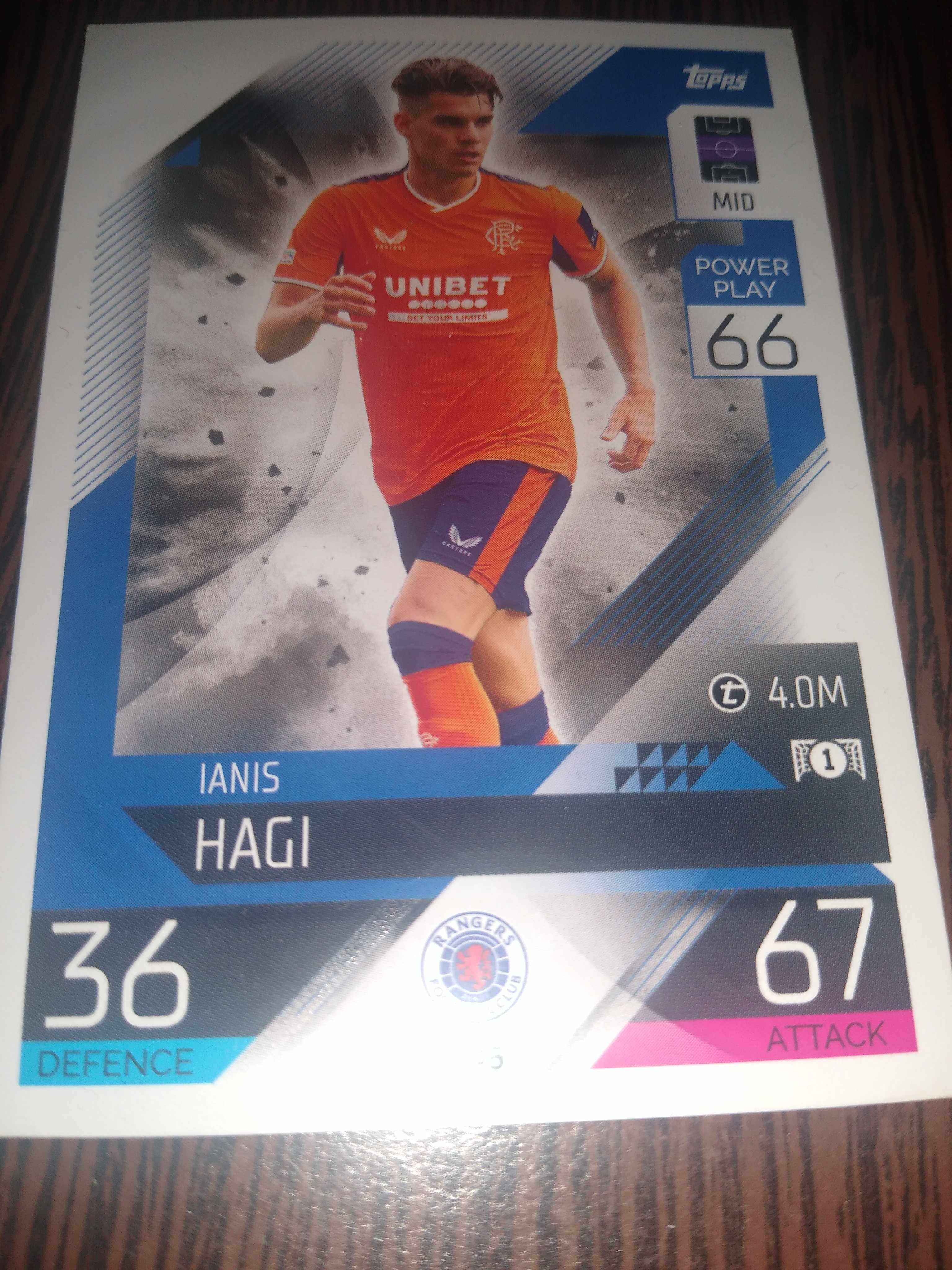 Card FIFA Match Attach IANIS HAGI