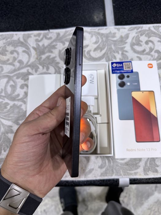 Redmi not 13 pro pamit 8.256g holati ideal karopka dak kamplekt