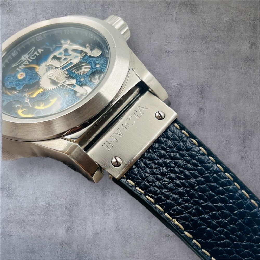 Invicta Corduba Mechanical Skeleton Blue Men's Watch