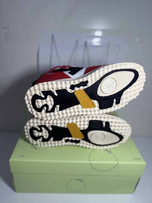 Off-White New Mid Sponge 'Red Black Blue'