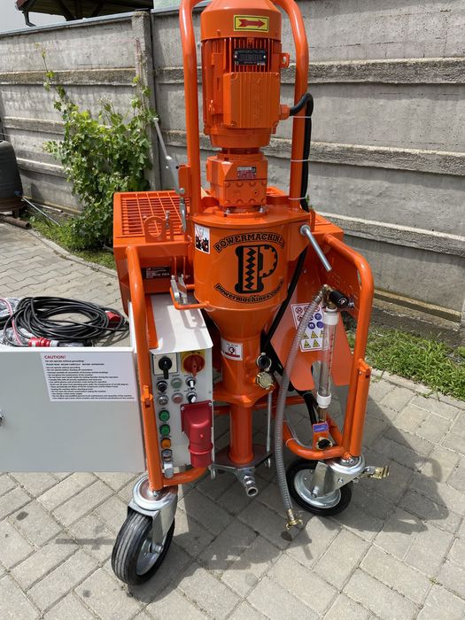 masina de tencuit, monofazica trifazica, pompa tencuit  RATE!