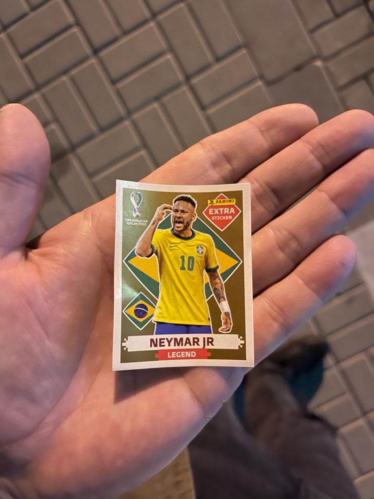 Neymar Extra Sticker Bronz