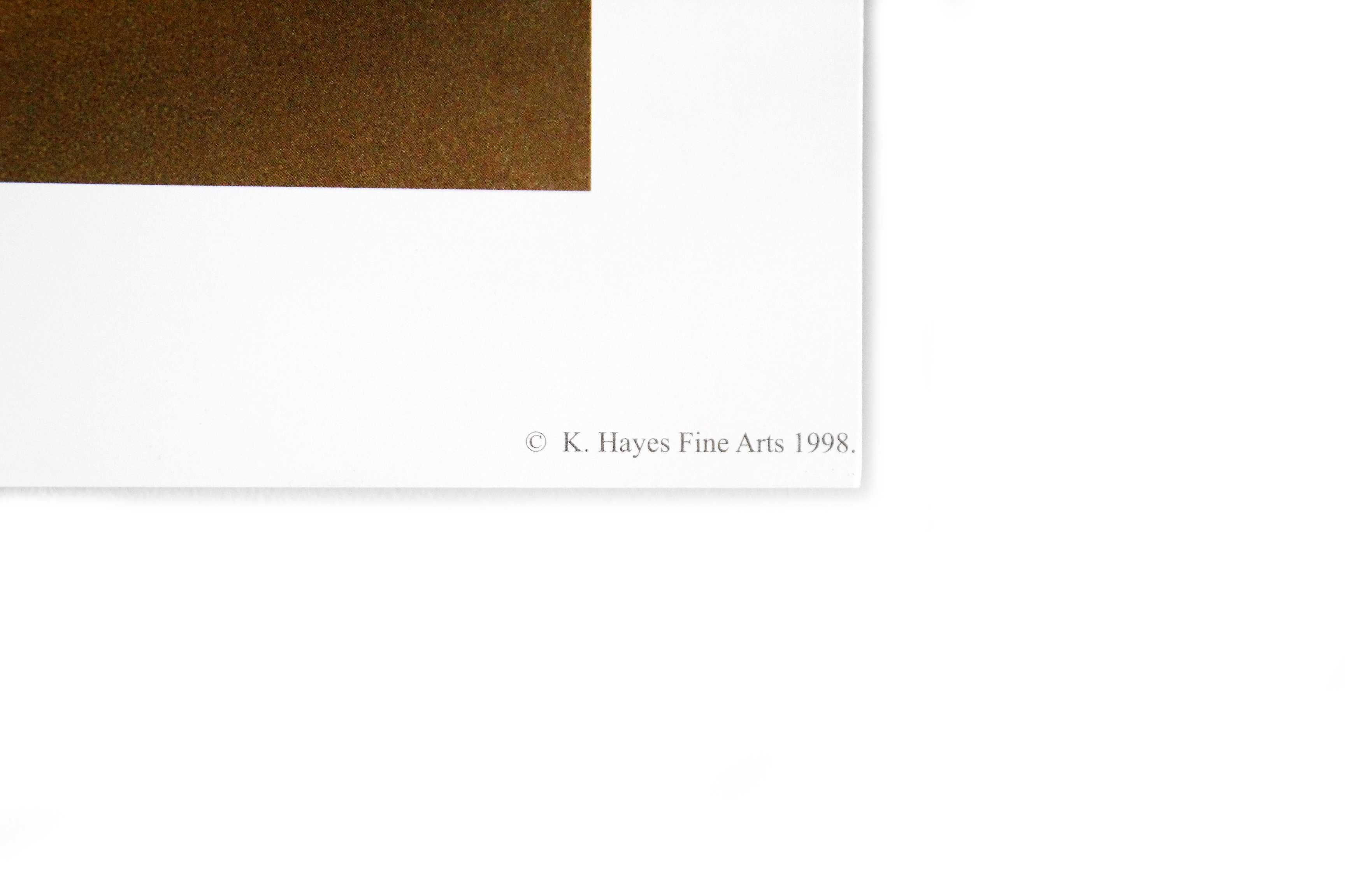 Afis print arta litografie Brainstorming de Juris Dimiters 1998