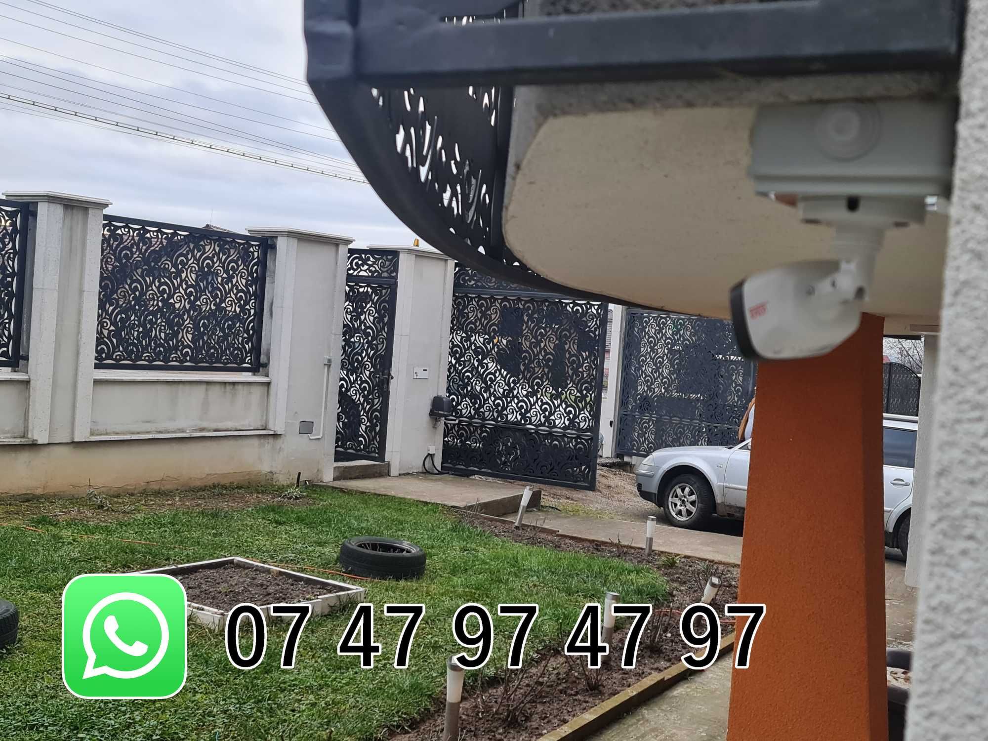4 8 camere supraveghere video Dahua montaj instalare Borsa Moisei