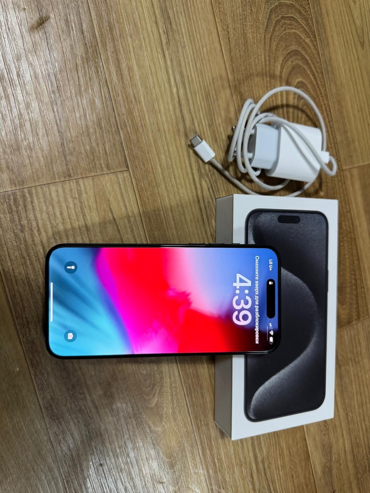 Срочно продается. iPhone 15 pro max Titanium black в идеальном состоян