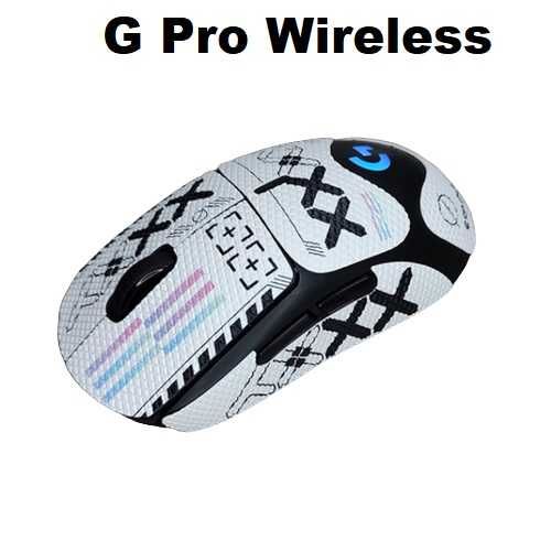 Sticker mouse Logitech G Pro Wireless si Superlight alb&negru