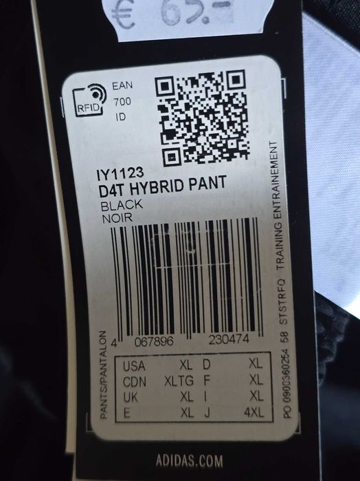Pantoni Adidas Aeroready ORIGINAL / preț fix, nou cu etichetă