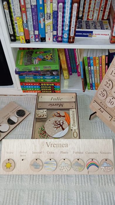 Calendarul Naturii Montessori Waldorf - set complet