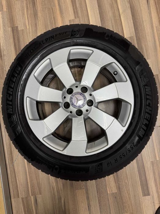 4 Roti iarna Mercedes 255/55/R18 SUV Anvelope Michelin Pilot Alpin
