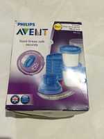 Recipiente pt. stocarea laptelui matern, 10 buc, Philips Avent sigilat