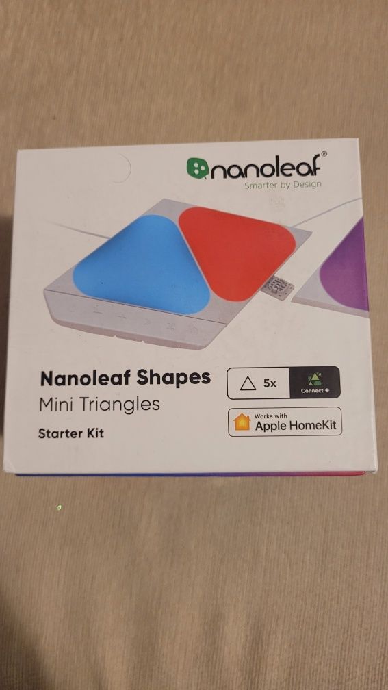 Nanoleaf shapes mini triangles starter kit - 5 panouri NOU