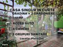 OCAZIE: Casa + 2 garsoniere în P-ta.Cluj, S+P+M, Curte, pivnita |VIDEO