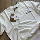 Tricou Alb Unisex Burberry Logo in Relief