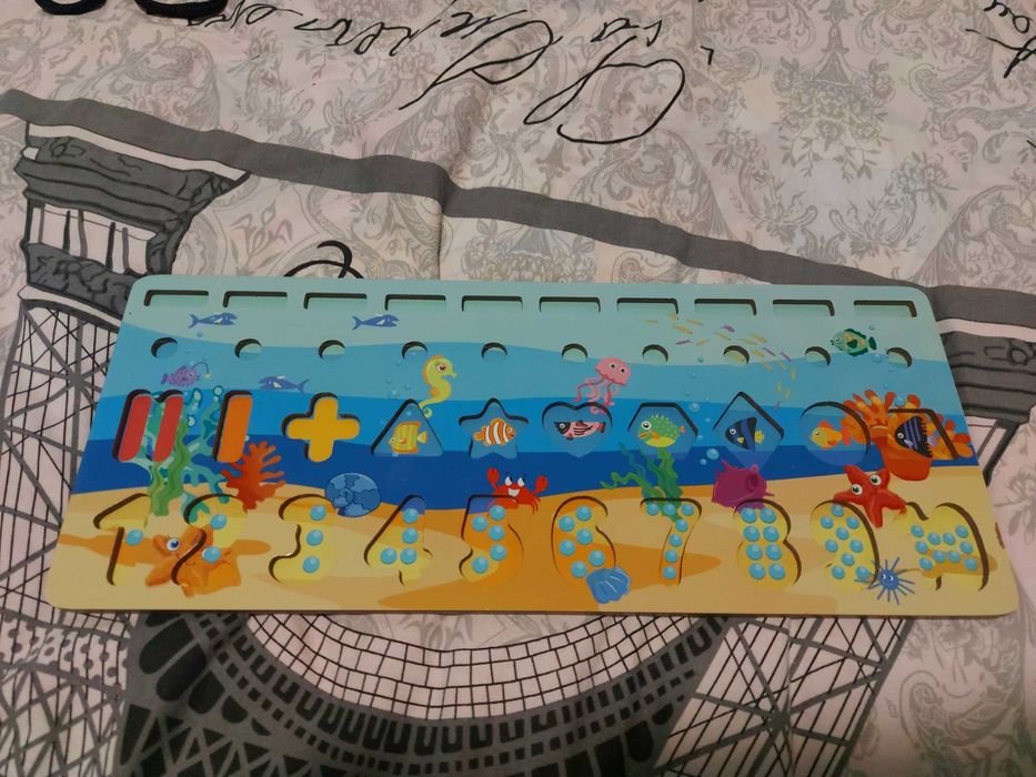 Дървет пъзел Монтесори