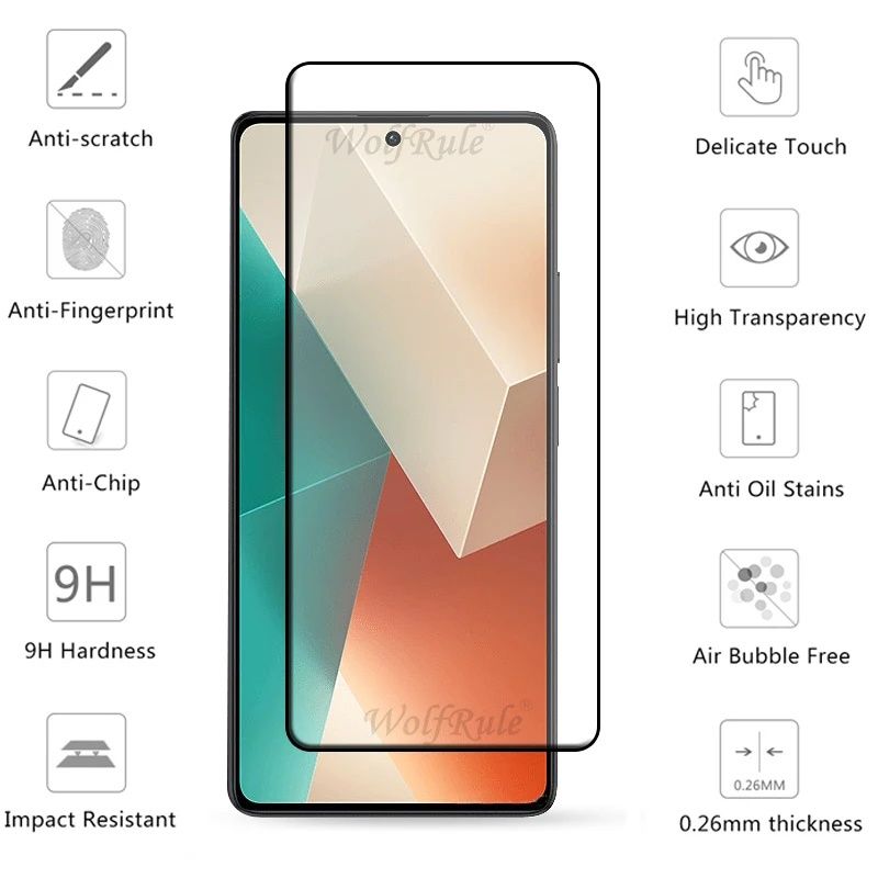 Xiaomi Redmi Note 14 / 14S / 13 Pro /13/OG Full Glue стъклен протектор