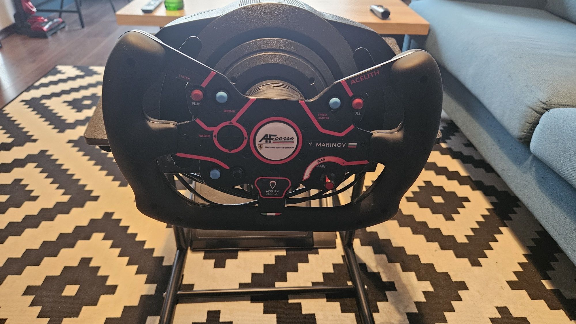 Racing Simulator Thrustmaster T300RS GT + Много добавки