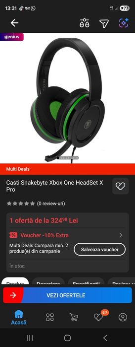 Casti Head x Pro SnakeByte