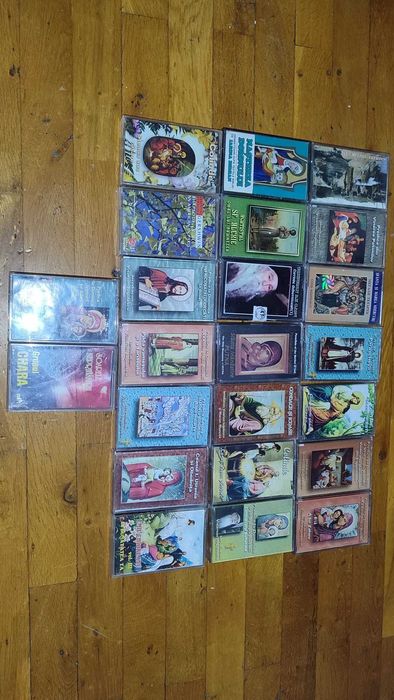 Casete/cd/dvd cu predici și muzică religioasă